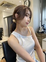 フォンズ(FONS)&nbsp;顔まわりカット　小顔カット　シースルー前髪　前髪カット