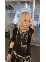 ドットハリス(.Hallis)&nbsp;ホワイトカラー/y2k/レイヤーカット