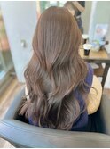ブリーチなしダブルカラー◎ヘーゼルベージュ【自由が丘】