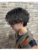 波巻きパーマ【メンズカット/メンズパーマ/メンズサロン/錦糸町
