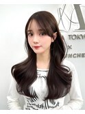 前髪顔まわり韓国ヘアレイヤーカットサイドバンク2wayバンク韓国