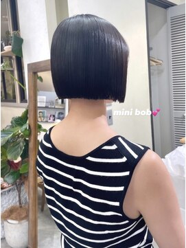 ザ パス(the path) 酸性ストレートでまとまるコンパクトボブ