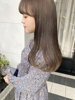 トリート 妙典店(TREAT)&nbsp;ロング×グレージュ