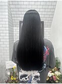 ツヤとまとまりのある美髪ロングスタイル(広島市中区紙屋町)
