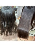 悩んでいた髪が変わる