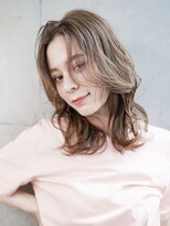 ギークス(GEEKS)&nbsp;【GEEKS渋谷】ハッシュカット/顔周りレイヤー/冬カラー/20代30代