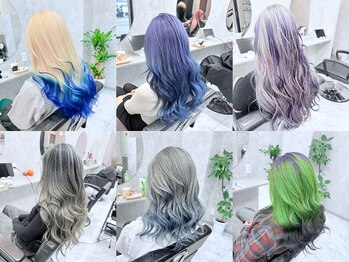 カミイロ(kamiiro)の写真/≪カラー特化型サロン≫憧れのブリーチカラー・ダブルカラーはkamiiroにおまかせください♪