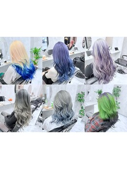 ≪カラー特化型サロン≫憧れのブリーチカラー・ダブルカラーはkamiiroにおまかせください♪