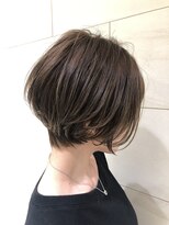 ピークアブー アヴェダ 池袋東武(PEEK-A-BOO AVEDA)&nbsp;柔らか質感の大人ショートボブ40代50代60代