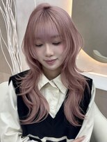 エス(Ess)&nbsp;ワイドバング/ホワイトブロンド[髪質改善/ヘアセット/大宮]