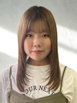 スウィープ 札幌大通(sweep) 透明感ベージュ×小顔レイヤー♪札幌◎