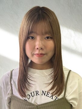 スウィープ 札幌大通(sweep) 透明感ベージュ×小顔レイヤー♪札幌◎