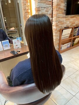 ルページ 千葉(lpage) 髪質改善/顔周りレイヤーカット/グレージュ[千葉/千葉駅]