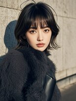 エイチ ウルフカット 大阪梅田(811)&nbsp;ベリーショートハンサムショートバレイヤージュハッシュカット