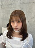 ヘーゼルベージュ×レイヤーカット！