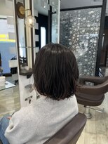 フィラージュ サロンドウィズ(filage SALON DE WITH) くせ毛風パーマ/船橋/船橋大神宮下/40代/ショート