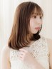 カット+ワンカ-ルストレ-ト(全体ストレート+毛先内巻き)¥28600→¥16852/上尾