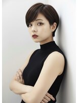 ニコフル(Nico-Hulu) 耳掛けショートボブ×ブラックカラー【人形町/浜町/水天宮】