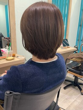 ヘアーメイクオズ(hair make O/S) 大人ナチュラルツヤボブ