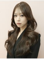 クム(kumu)&nbsp;ブリーチなしカラー◎オリーブベージュ×レイヤー