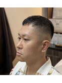 [40代/スキンフェード/メンズカット][麻布十番駅/六本木/麻布]