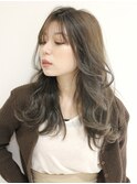 透け感★ナチュラルモードのゆるふわパーマ