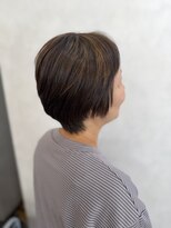 ニコワ(nicowa)&nbsp;まとまりのある50代ショートスタイル