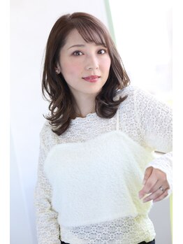 アンヘア(unhair)の写真/【新規限定】カット+艶カラー+AujuaTR＋プチスパ￥11550→￥9350♪大人女性の自然な美しさをご提案！千葉