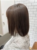 【岩崎】フォギーベージュ×髪質改善ストレート