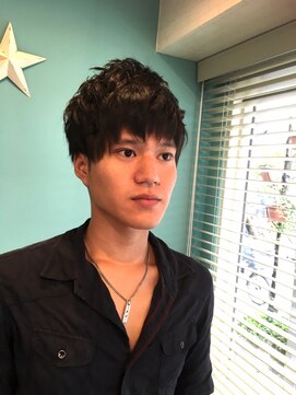 ヘアーアンドネイルサロンブルー(hair & nail salon BLUE) マッシュバングと刈り上げで作るおしゃれショートヘア☆