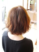 ベル(BELL)&nbsp;大人の可愛いウェーブボブ【BELL桜新町/用賀】