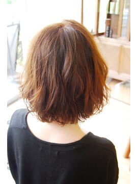 ベル(BELL) 大人の可愛いウェーブボブ【BELL桜新町/用賀】