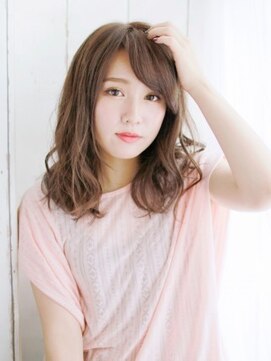 ヘアメイク ナル(hair make nalu) 濡れツヤ感ミックスカール