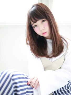 ラフィス ヘアー ポンテ 船橋店(La fith hair ponte) 【La fith】ワンカールセミロングスタイル