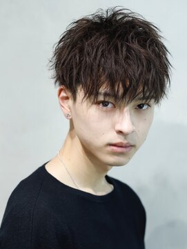 リップス 渋谷(LIPPS) どの角度もカッコイイ前下がりショート【ディレクトマッシュ】