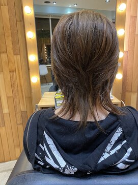 ヘアラウンジ アングゥ(hair lounge ungu) ウルフカット