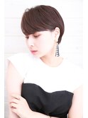 [OCEAN Hair&Life]厚めバング☆ローライト☆マニッシュショート
