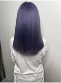 #派手髪 #ハイトーン #紫カラー