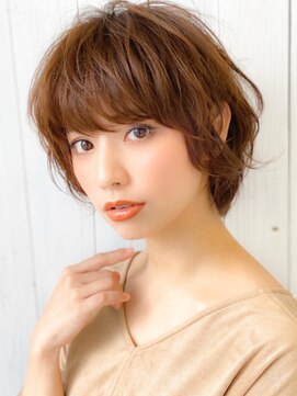 アグ ヘアー カニエ 越前店(Agu hair kanye) 《Agu hair》大人かわいい無造作マニッシュショート