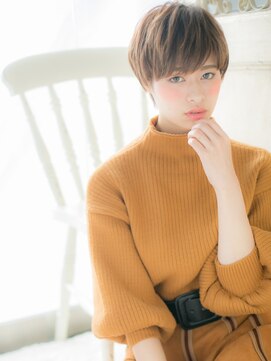 ブルー(BLUE) 外国人風大人ハイライト小顔束感ショート20代30代40代c水戸