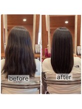 ★髪質改善トリートメント☆before & after★