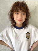 medium spiral perm