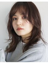 エヌ トーキョー(enu TOKYO) レイヤーたっぷりで春のテイストに ミディアムヘア