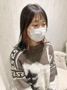 エフバイラブランシュ 大宮東口店(ef by La Blanche) 大宮/ショコラベージュ/ボブルフ/カール/ベビーバング