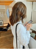 オリーブグレーベージュアッシュピンクベージュフェイスレイヤー