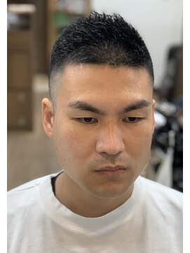 ケースタイルヘアスタジオ  虎ノ門店(K-STYLE HAIR STUDIO) メリハリフェードスタイル