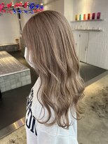 ゲーム 原宿店(GAME)&nbsp;ミルクティーベージュ/ダブルカラー/ケアブリーチ/髪質改善/原宿