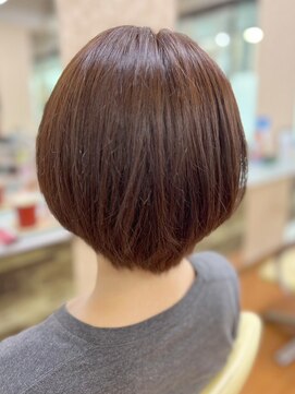 アークスヘアー アッシュべージュ髪質改善カラーナチュラルボブ透明感小顔