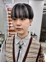 レコ 渋谷(LECO)&nbsp;ショートマッシュとコントラストデザイン