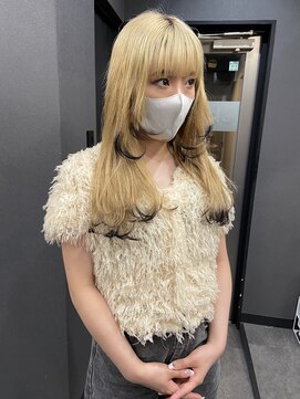 ボアップ 京橋店(boappu) #ブロンド#デザインカラー#裾カラー#プルエクステ